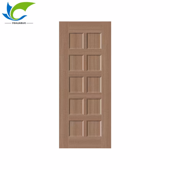 Peaux de porte en panneau de bois, MDF brut naturel, face intérieure, peau de porte HDF