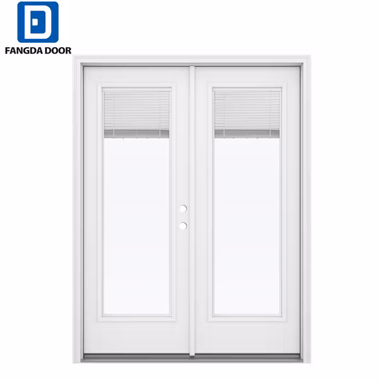 Contre-porte en verre interchangeable à demi-vue facile à installer